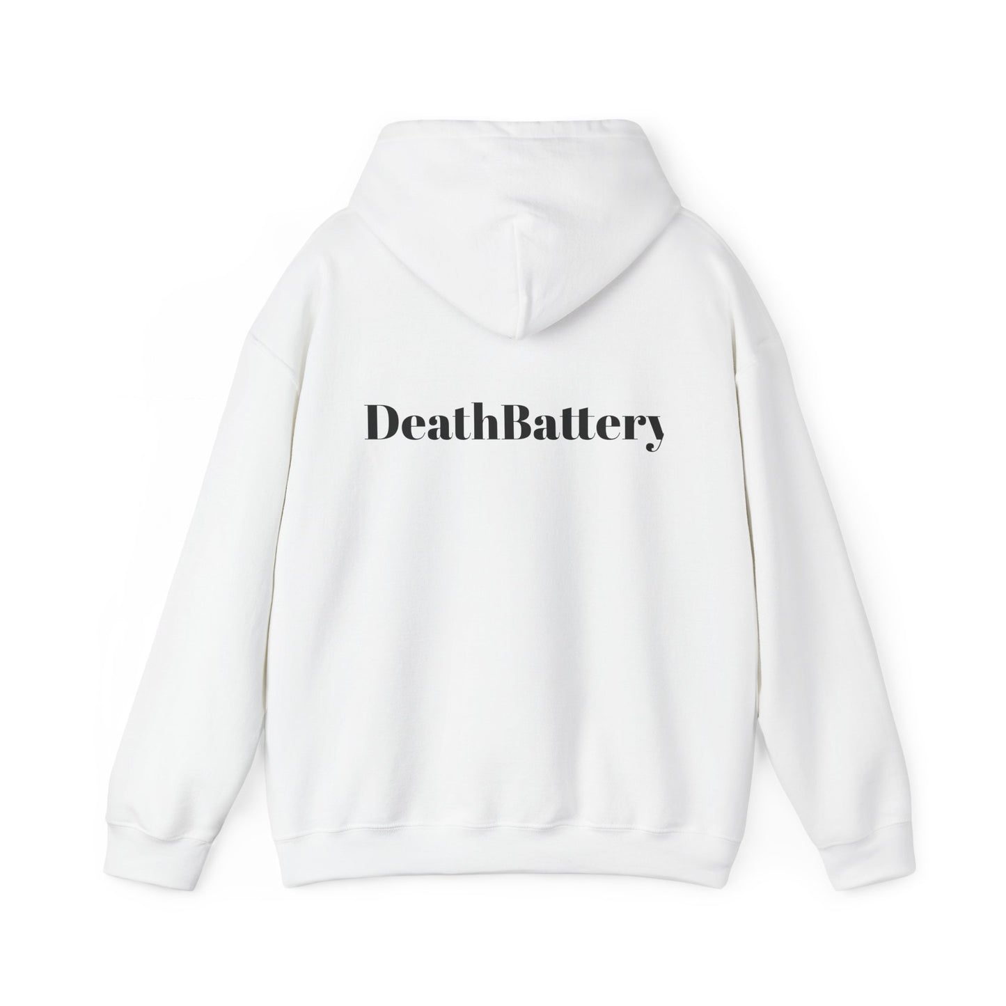 Unisex Hoodie - 'DeathBattery' Casual Sweatshirt for Energy Enthusiasts