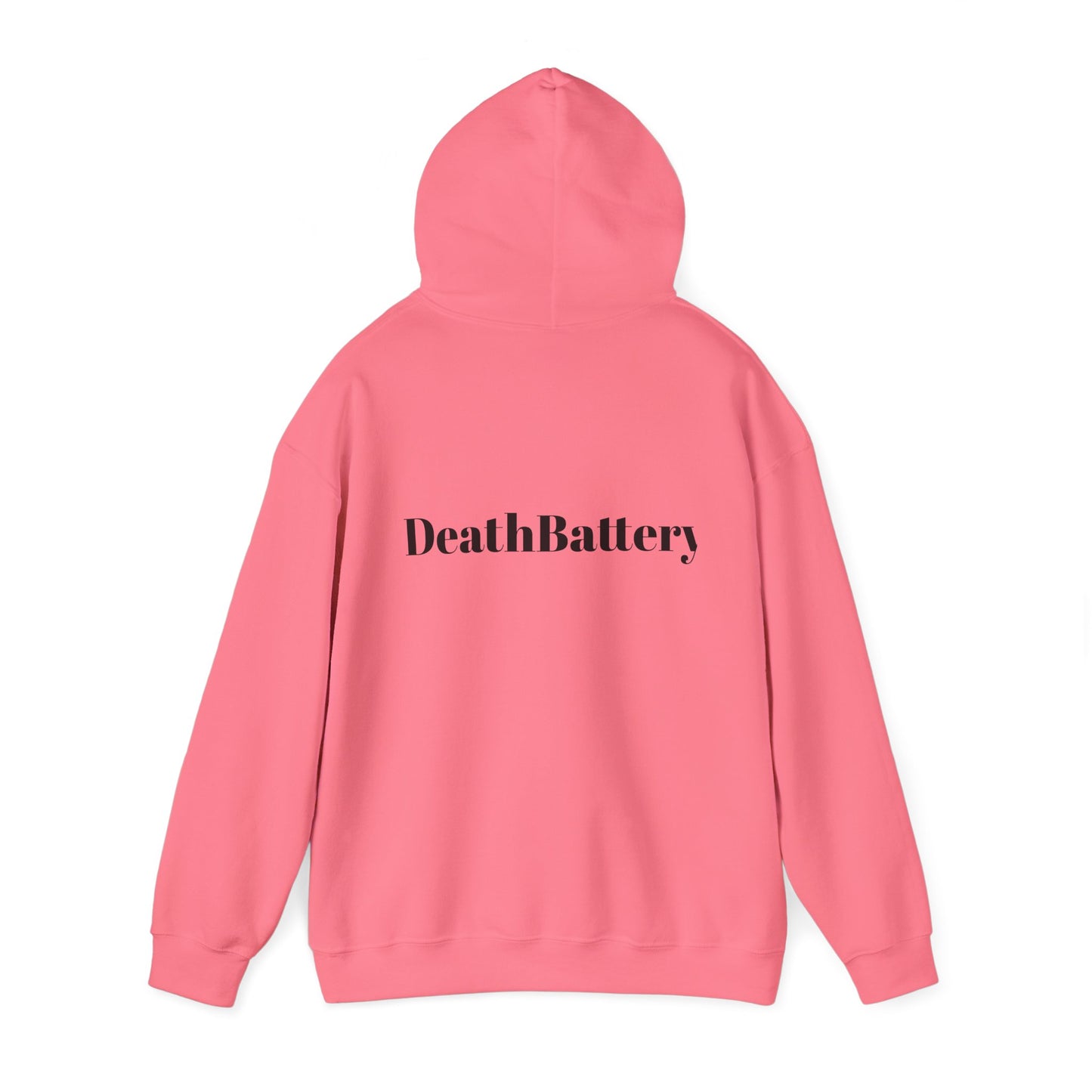 Unisex Hoodie - 'DeathBattery' Casual Sweatshirt for Energy Enthusiasts