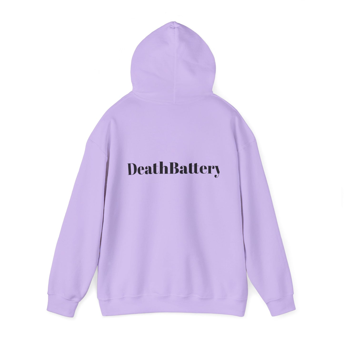 Unisex Hoodie - 'DeathBattery' Casual Sweatshirt for Energy Enthusiasts