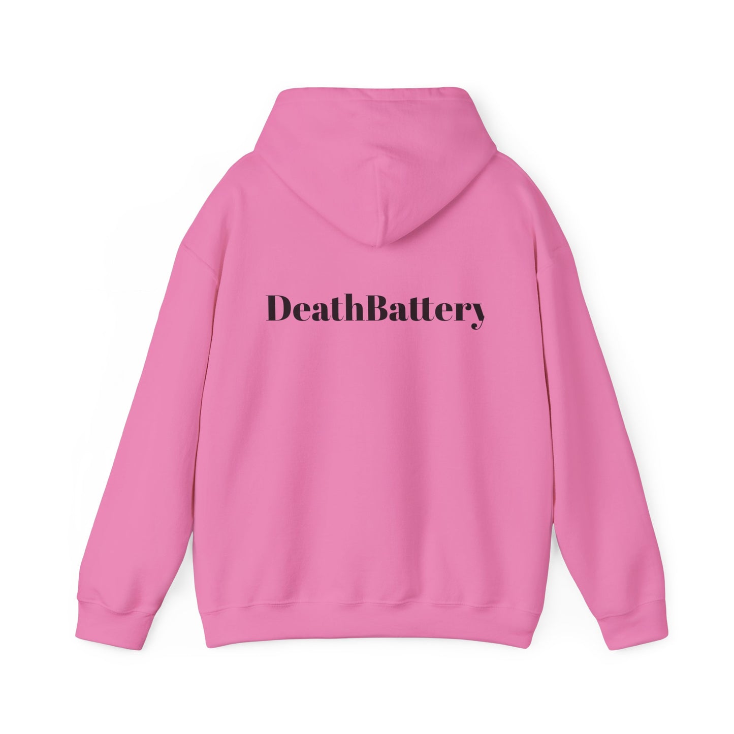 Unisex Hoodie - 'DeathBattery' Casual Sweatshirt for Energy Enthusiasts