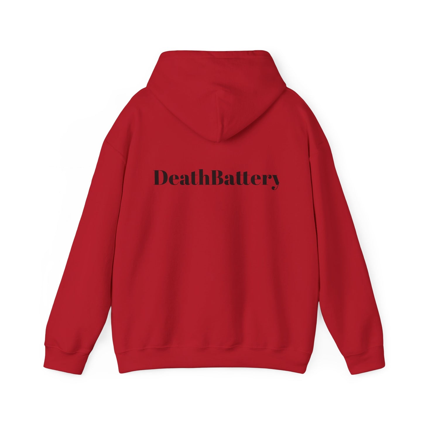 Unisex Hoodie - 'DeathBattery' Casual Sweatshirt for Energy Enthusiasts