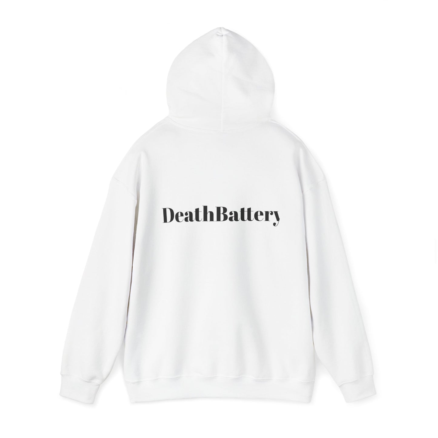 Unisex Hoodie - 'DeathBattery' Casual Sweatshirt for Energy Enthusiasts