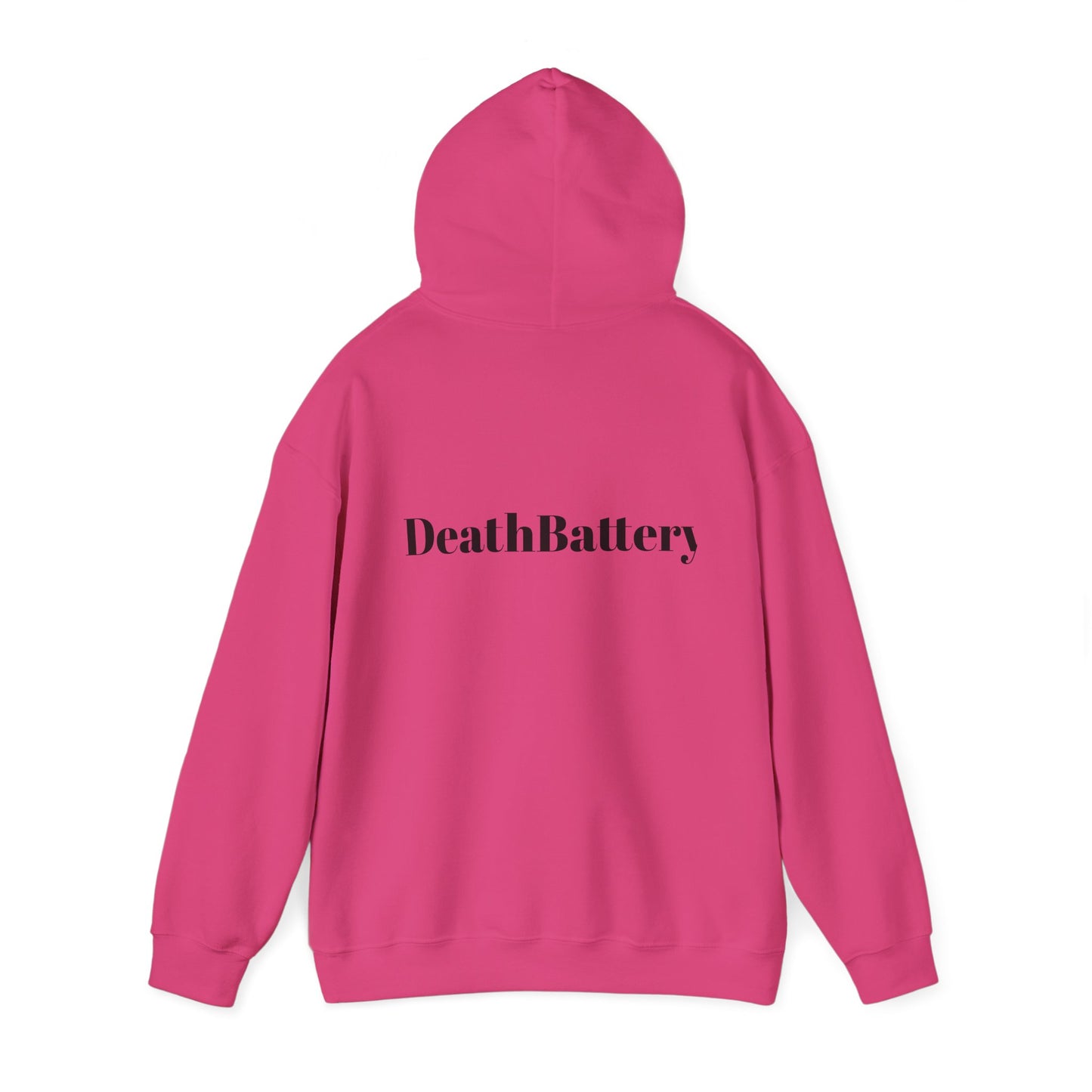 Unisex Hoodie - 'DeathBattery' Casual Sweatshirt for Energy Enthusiasts