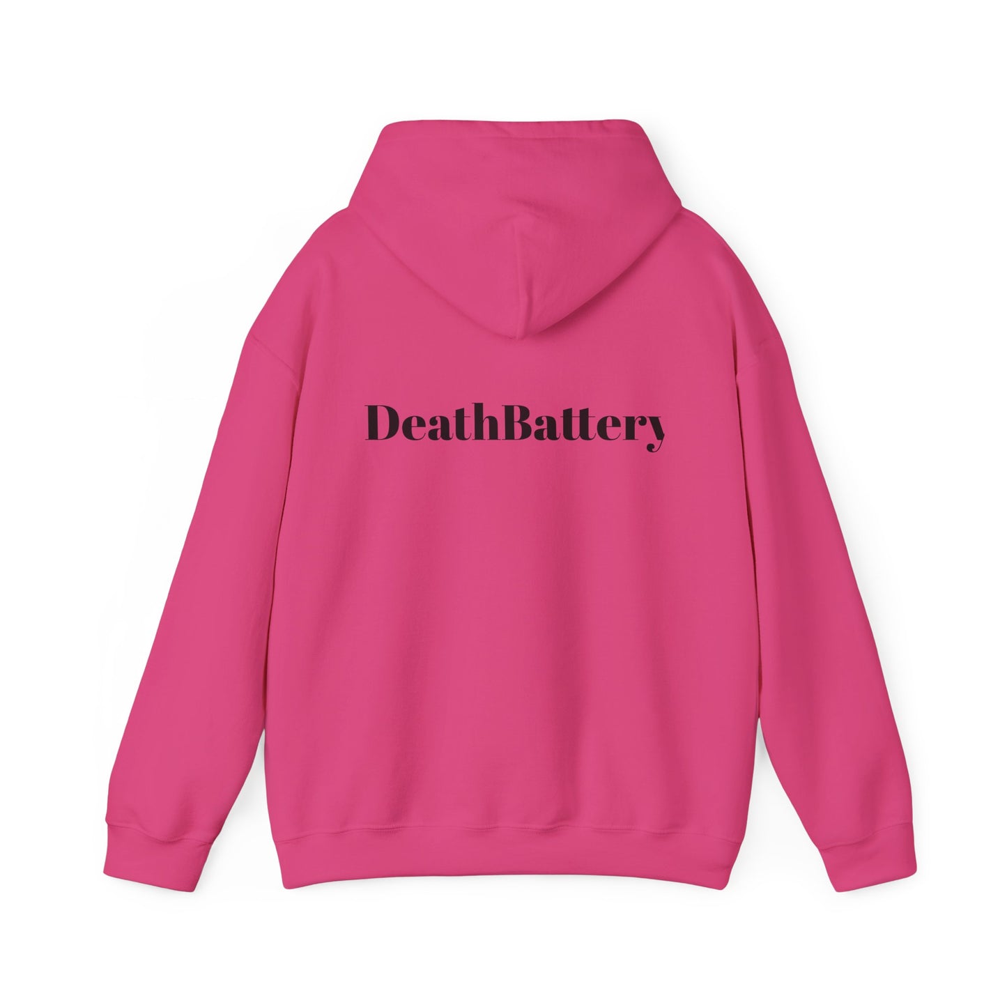 Unisex Hoodie - 'DeathBattery' Casual Sweatshirt for Energy Enthusiasts