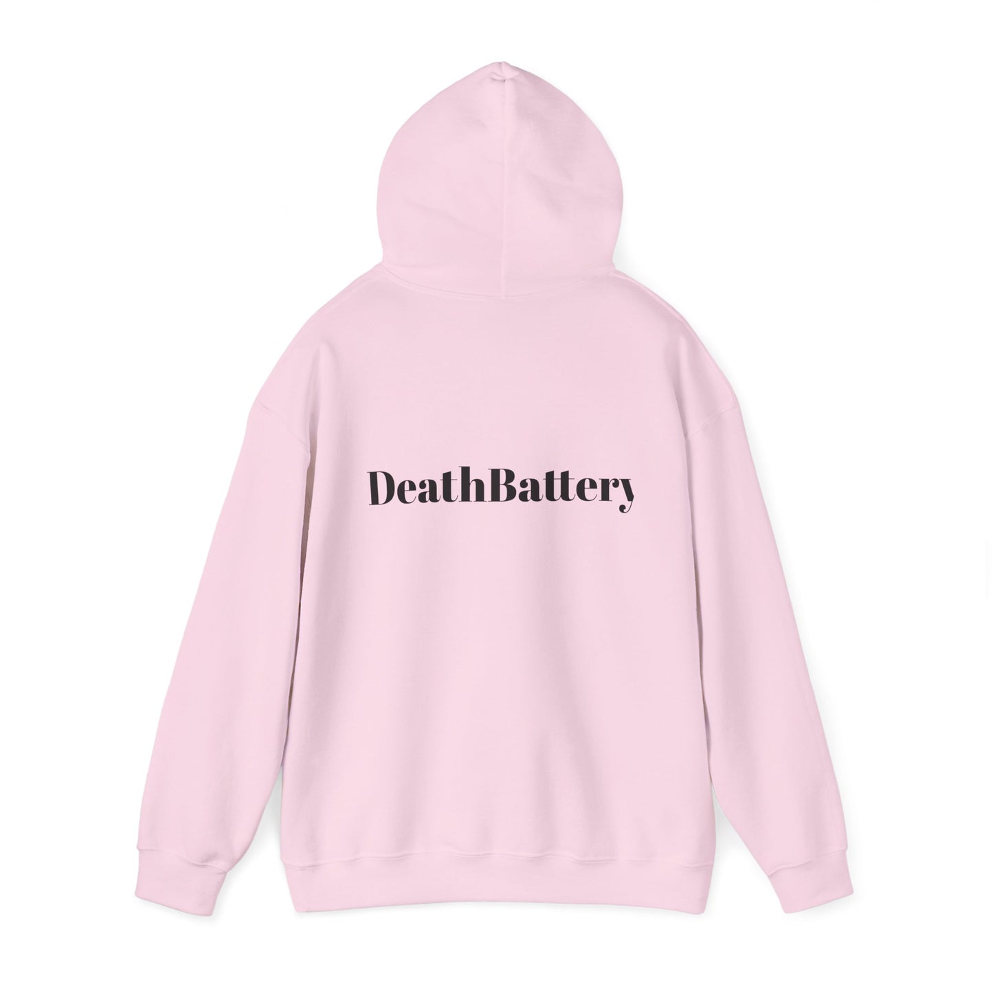 Unisex Hoodie - 'DeathBattery' Casual Sweatshirt for Energy Enthusiasts