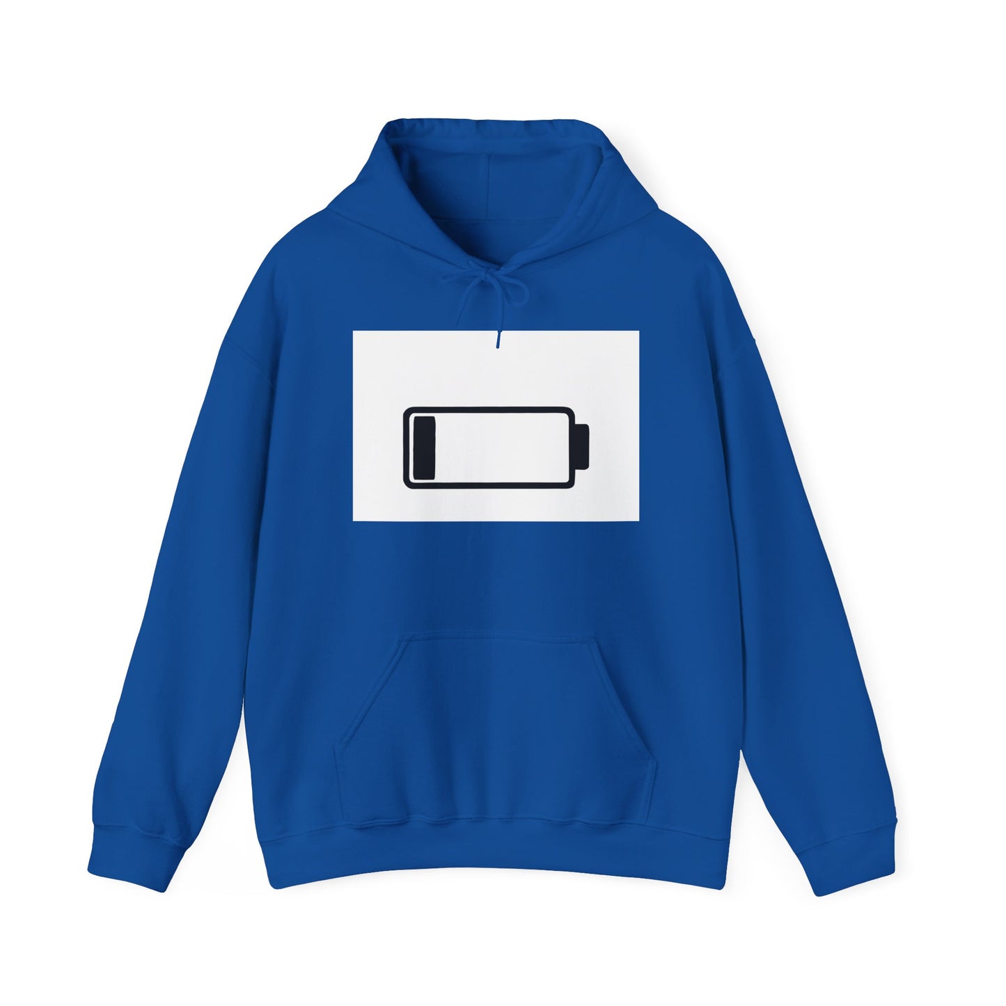 Unisex Hoodie - 'DeathBattery' Casual Sweatshirt for Energy Enthusiasts