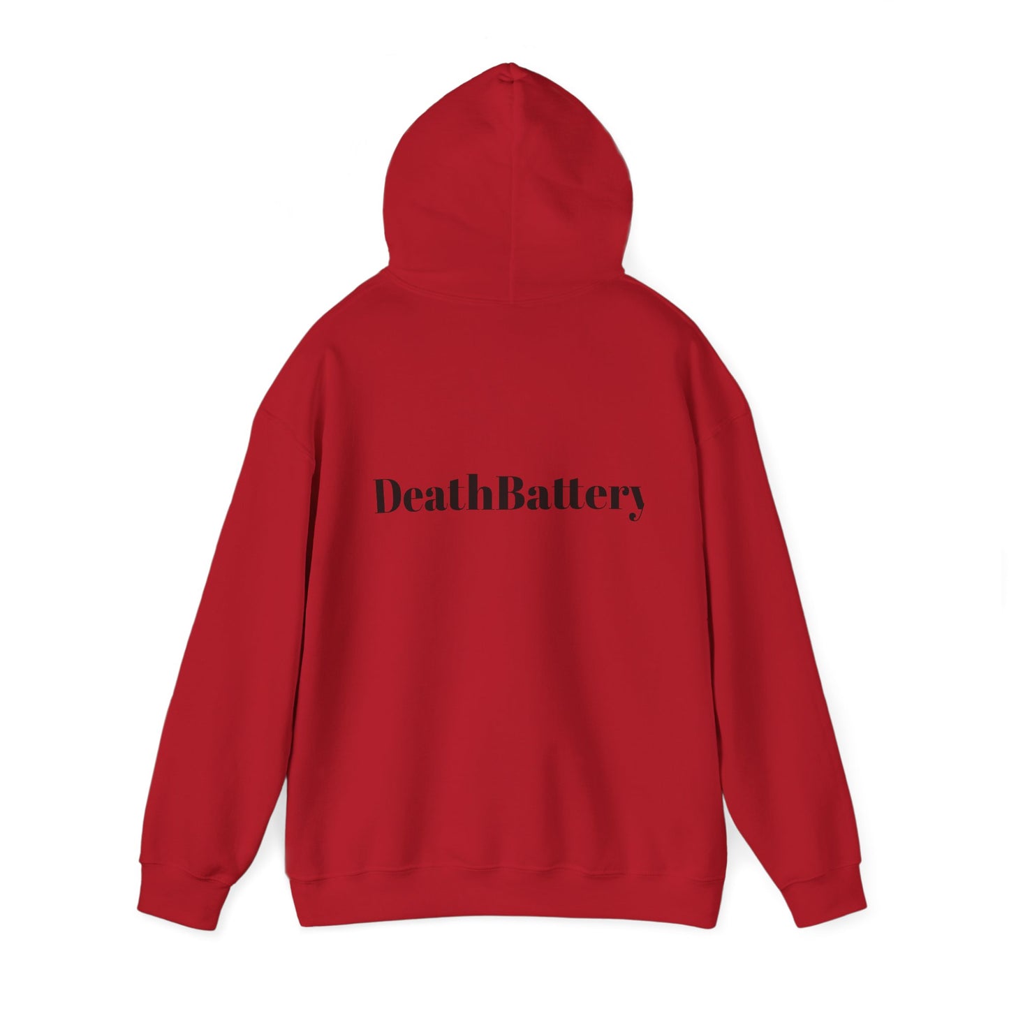 Unisex Hoodie - 'DeathBattery' Casual Sweatshirt for Energy Enthusiasts