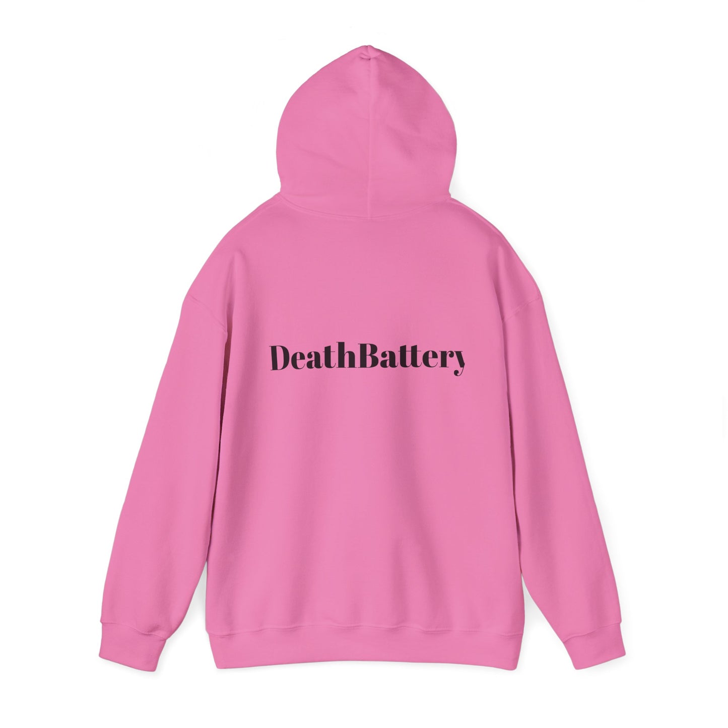 Unisex Hoodie - 'DeathBattery' Casual Sweatshirt for Energy Enthusiasts