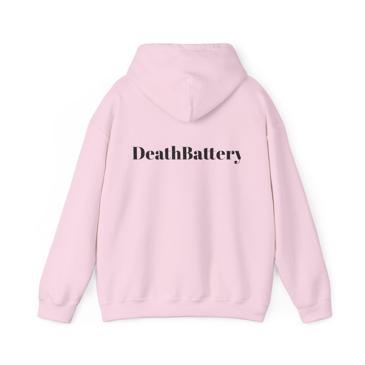 Unisex Hoodie - 'DeathBattery' Casual Sweatshirt for Energy Enthusiasts