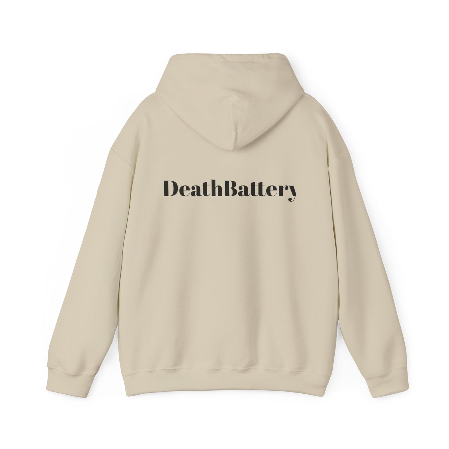 Unisex Hoodie - 'DeathBattery' Casual Sweatshirt for Energy Enthusiasts